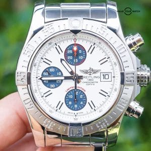 Breitling Avenger II Chronograph 43 Limited Edition Complete White Papers A13381