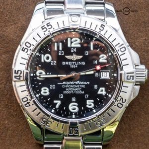 Breitling Superocean 42 Black Boxes Bracelet Automatic Stainless Steel A17360