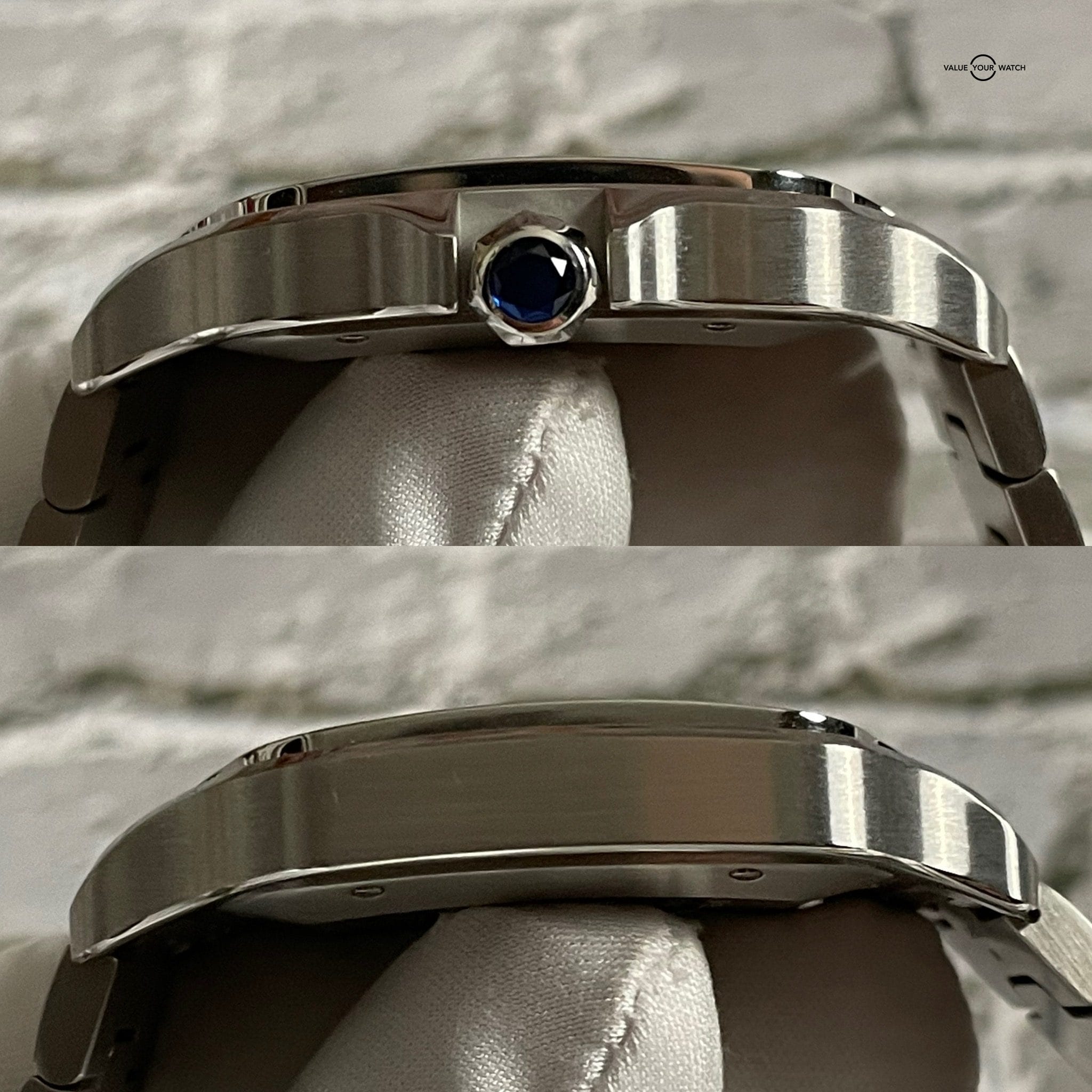 Cartier Santos De Cartier Blue Dial Large 40mm Automatic – WSSA0030 - Image 10