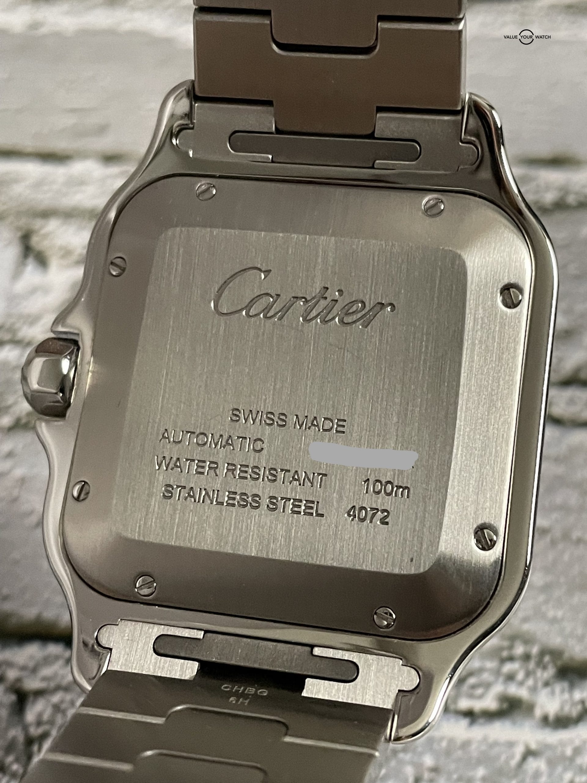 Cartier Santos De Cartier Blue Dial Large 40mm Automatic – WSSA0030 - Image 6