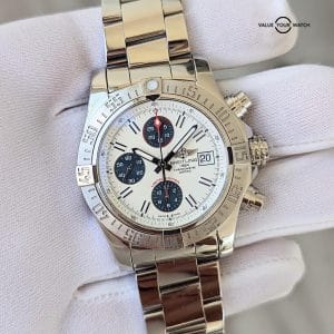 Breitling Avenger II Chronograph Japanese Air Force “Blue Impulse” aerial acrobatics team commemorative (432/500) Japanese Exclusive Limited Edition. A133813K/A760
