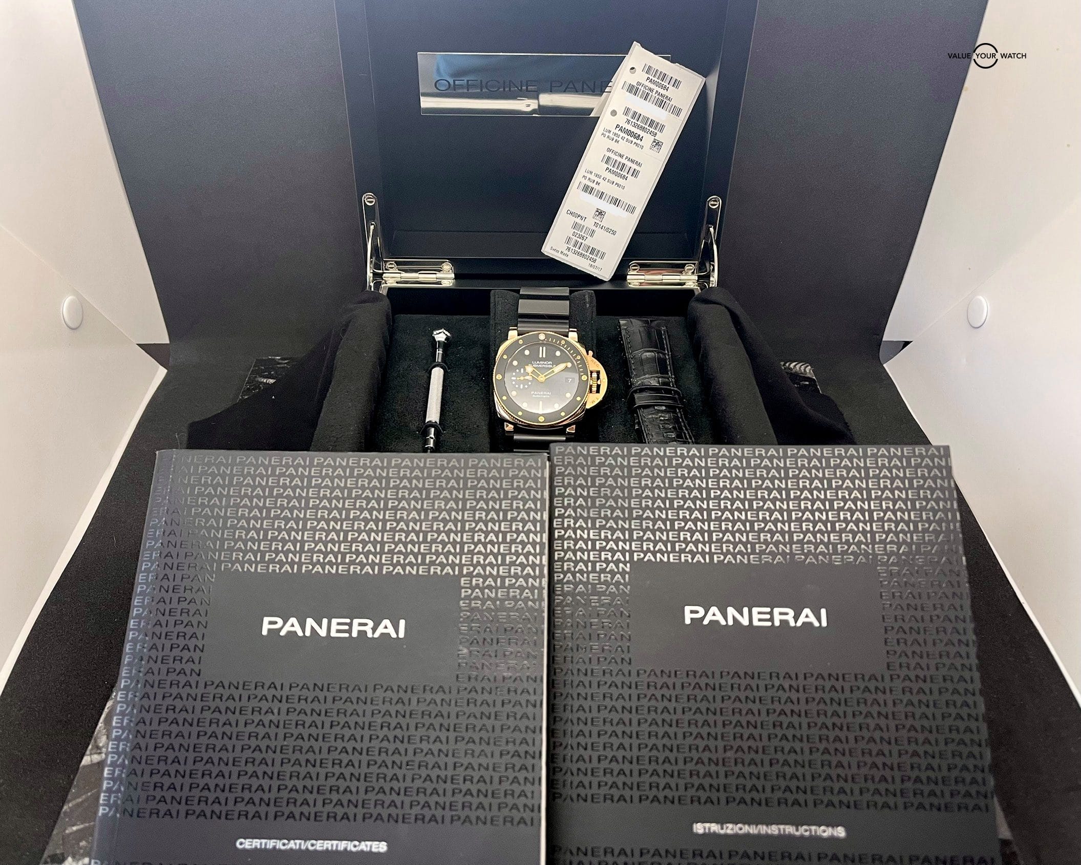 Panerai Luminor Submersible 1950 PAM00684 Value Your Watch