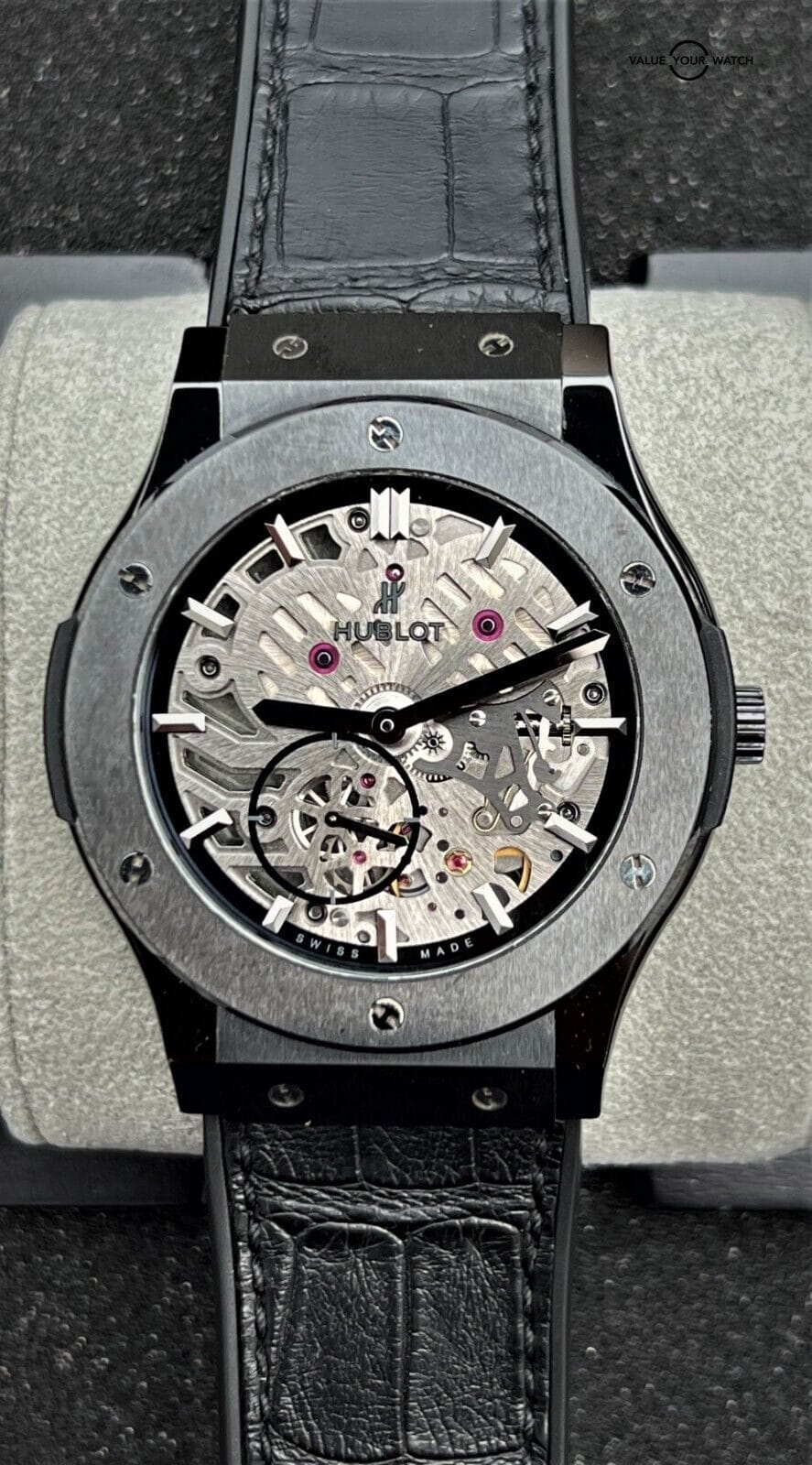 Hublot classic fusion ultra thin skeleton best sale