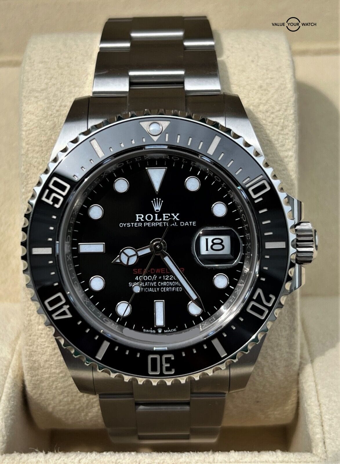 Rolex Sea-Dweller 126600 43mm Red Letter 2022 BOXES/PAPERS! - Image 2