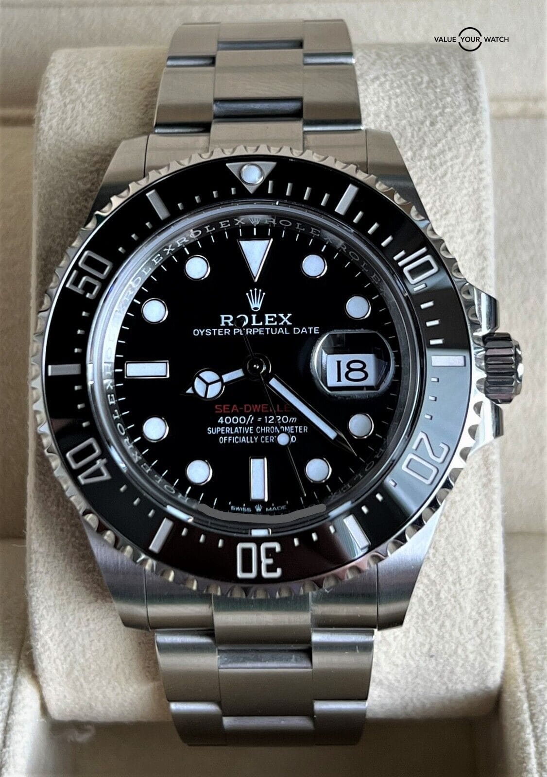 Rolex Sea-Dweller 126600 43mm Red Letter 2022 BOXES/PAPERS!