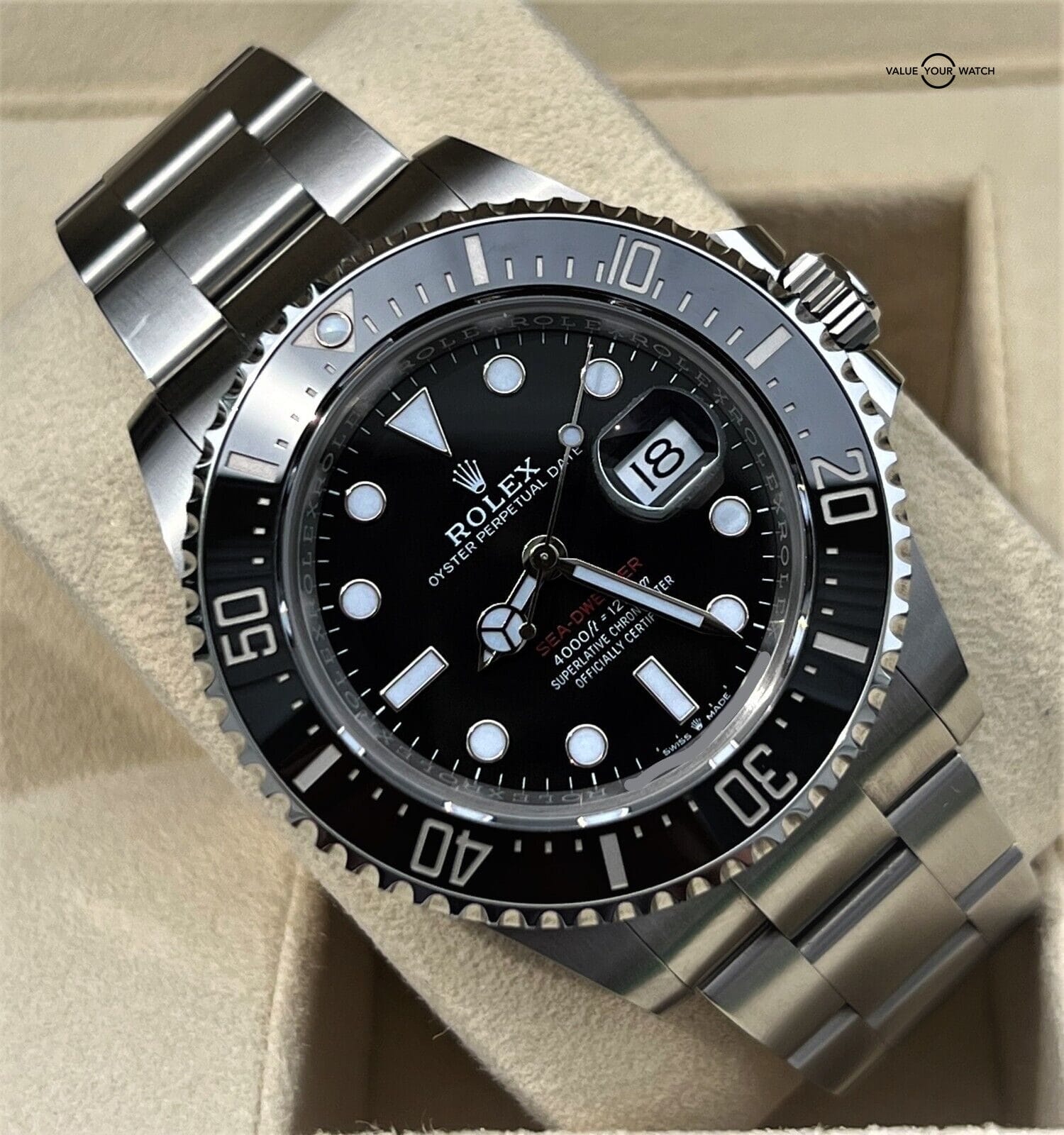 Rolex Sea-Dweller 126600 43mm Red Letter 2022 BOXES/PAPERS! - Image 4