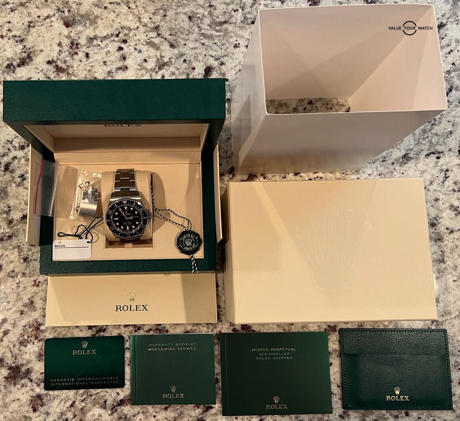 Rolex Sea-Dweller 126600 43mm Red Letter 2022 BOXES/PAPERS! - Image 13