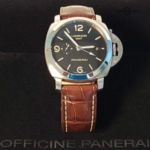 Panerai Luminor GMT 320 PAM00320 PAM 320 1950 automatic 44mm Steel Full Kit