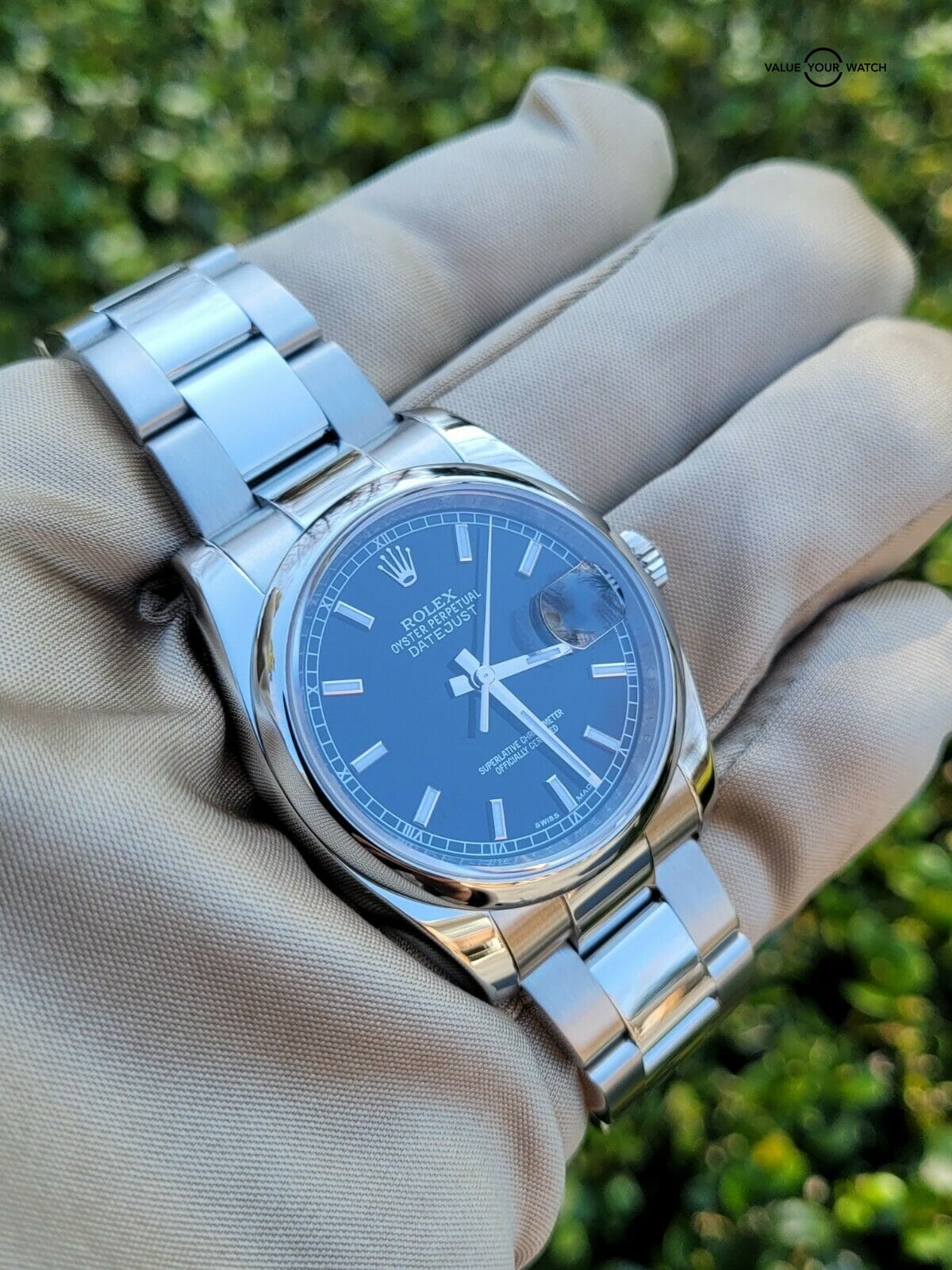 Rolex Datejust 36mm. Ref: 116200 Very Good Condition. 100% Authentic. W/Papers - Image 2