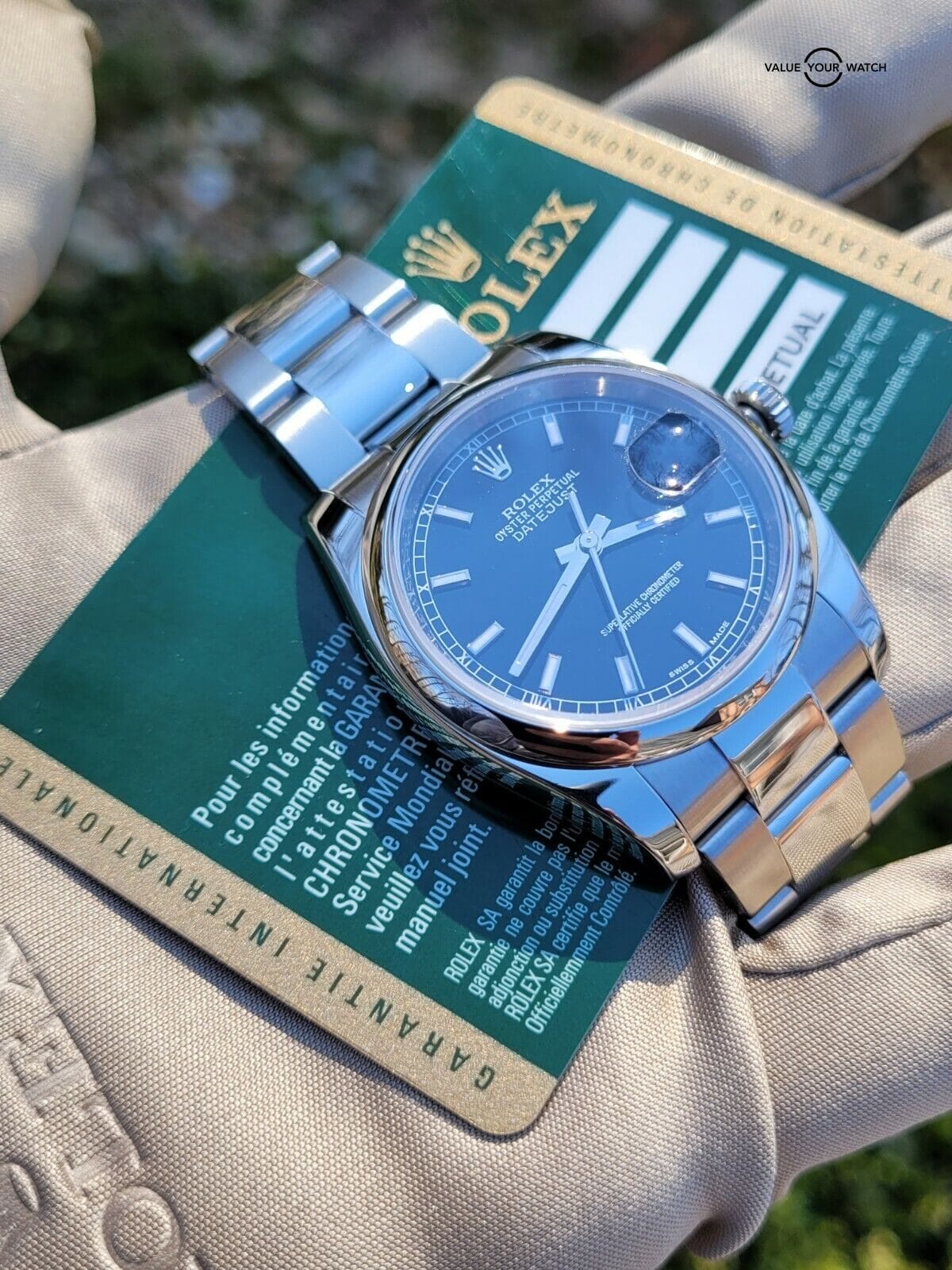 Rolex Datejust 36mm. Ref: 116200 Very Good Condition. 100% Authentic. W/Papers - Image 4