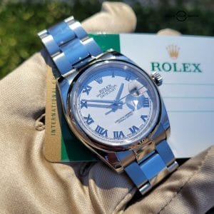 Rolex Datejust White dial 36mm. 116200.Excellent condition. 100% Authentic