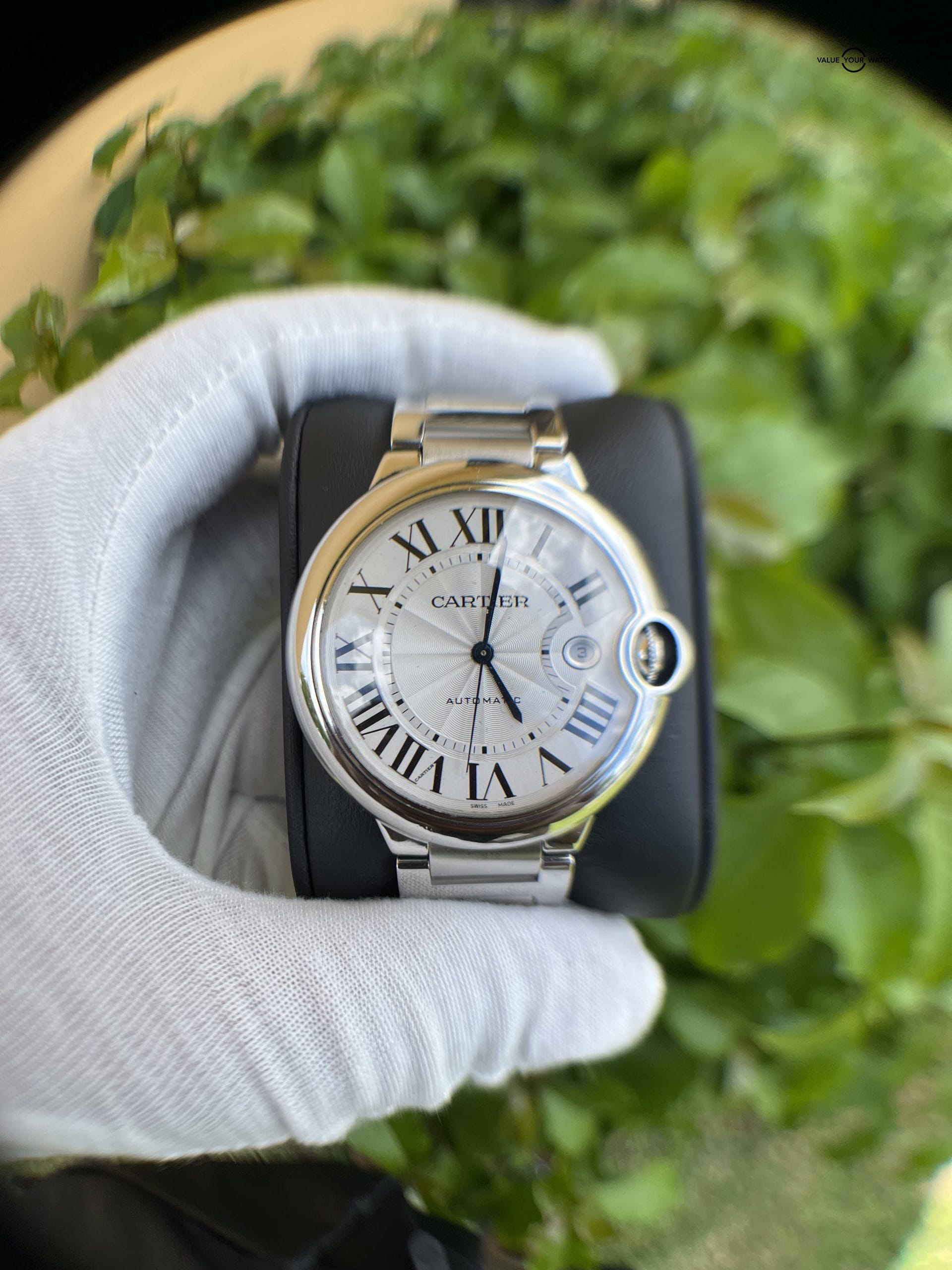 Cartier Ballon Bleu 42mm White dial Stainless steel - Image 4