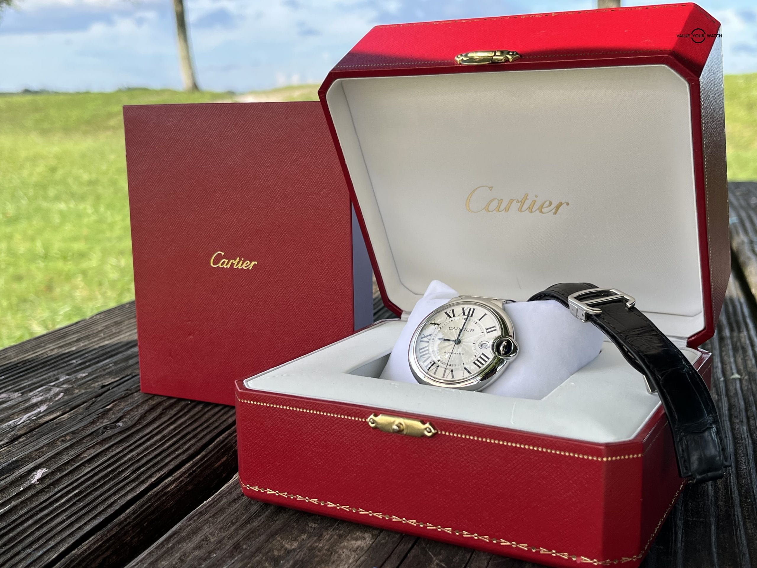Cartier Ballon Bleu 42mm White dial Stainless steel - Image 2