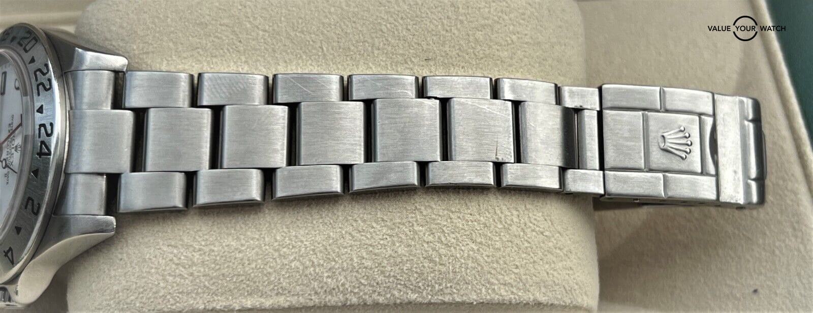 Rolex Explorer II 40mm 16570 Polar 3186 Movement Engraved Rehaut! - Image 13