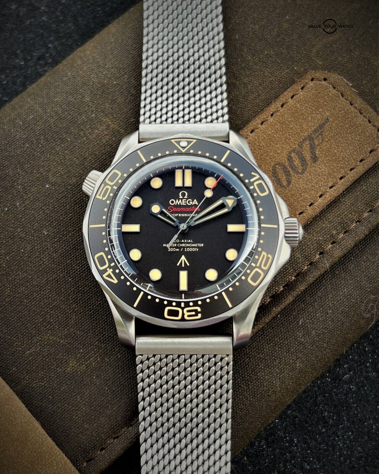 Omega Seamaster Diver 300M 007 No Time To Die BOXES/PAPERS/MINT! - Image 6