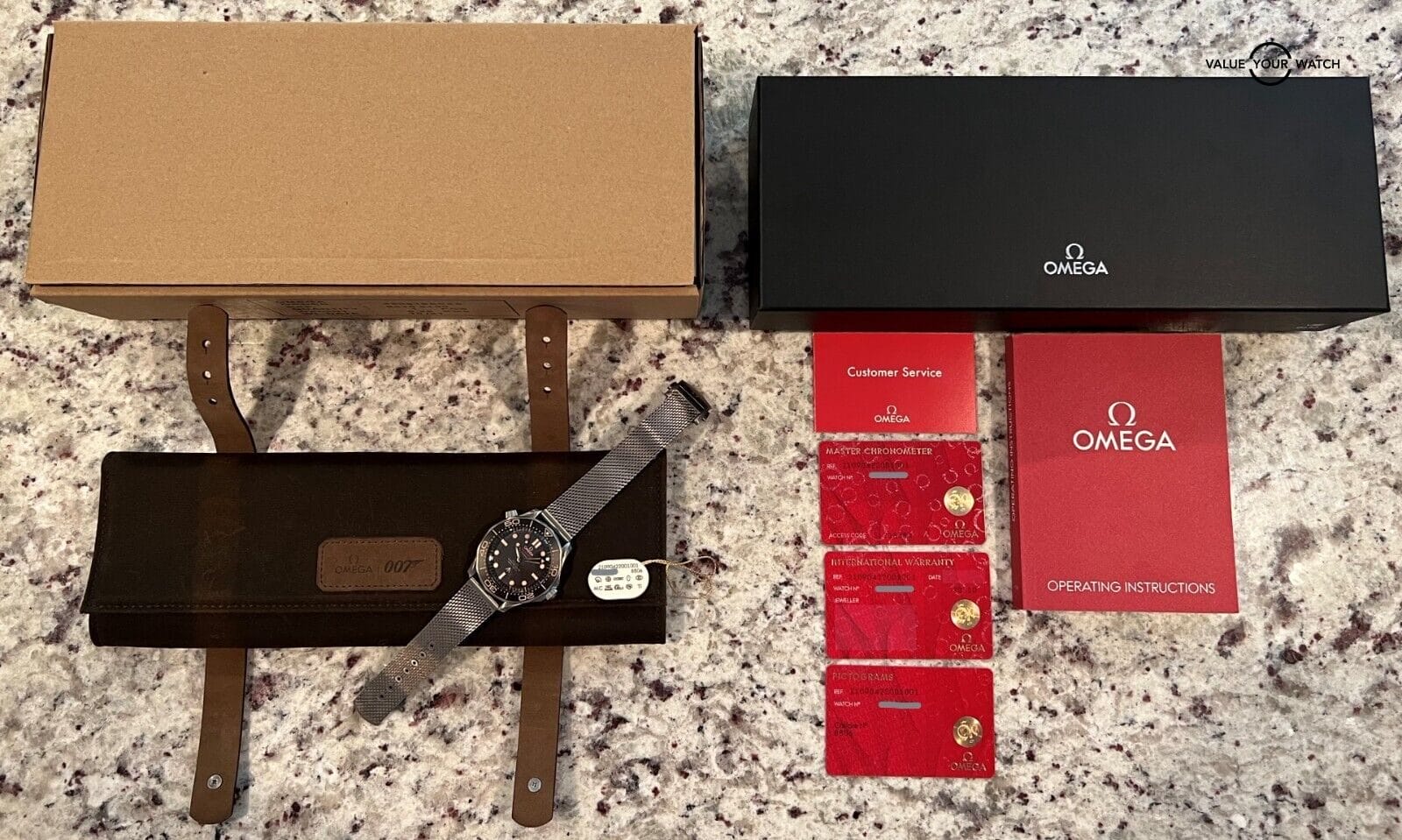 Omega Seamaster Diver 300M 007 No Time To Die BOXES/PAPERS/MINT! - Image 8