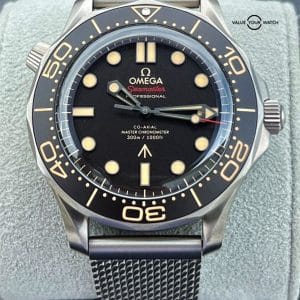 Omega Seamaster Diver 300M 007 No Time To Die BOXES/PAPERS/MINT!