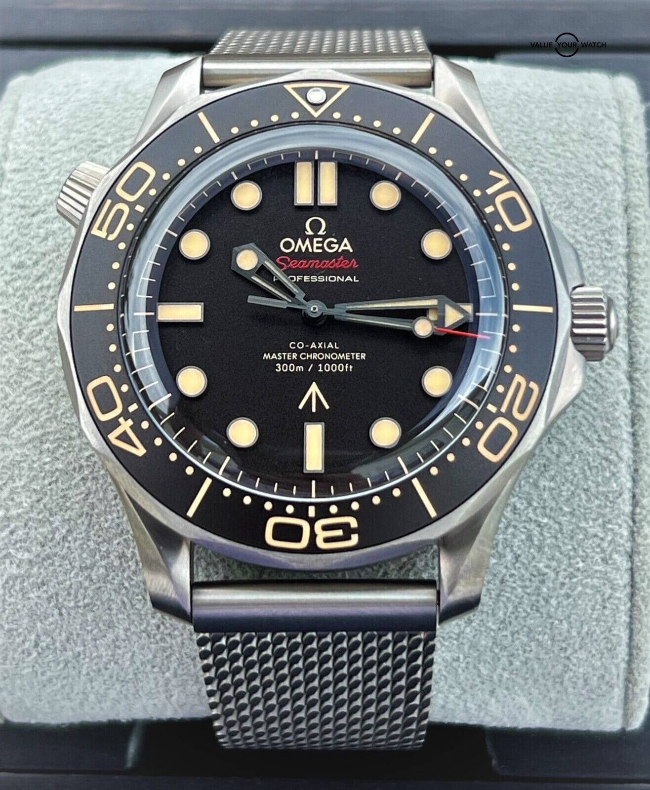 Omega Seamaster Diver 300M 007 No Time To Die BOXES/PAPERS/MINT!