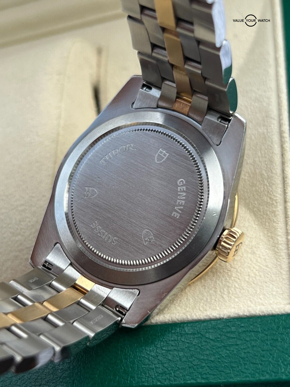 Tudor Glamour Day Date 39mm Gold Diamond Dial M56003-006! - Image 8