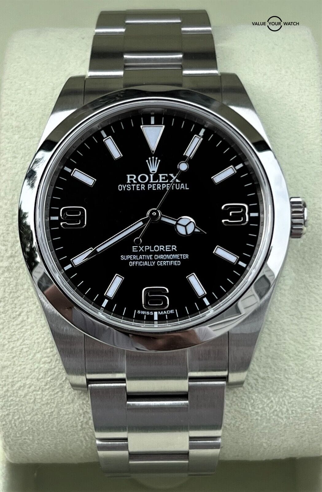 Rolex Explorer 214270 Black Dial 39mm Mark 1 2015 w/Card!