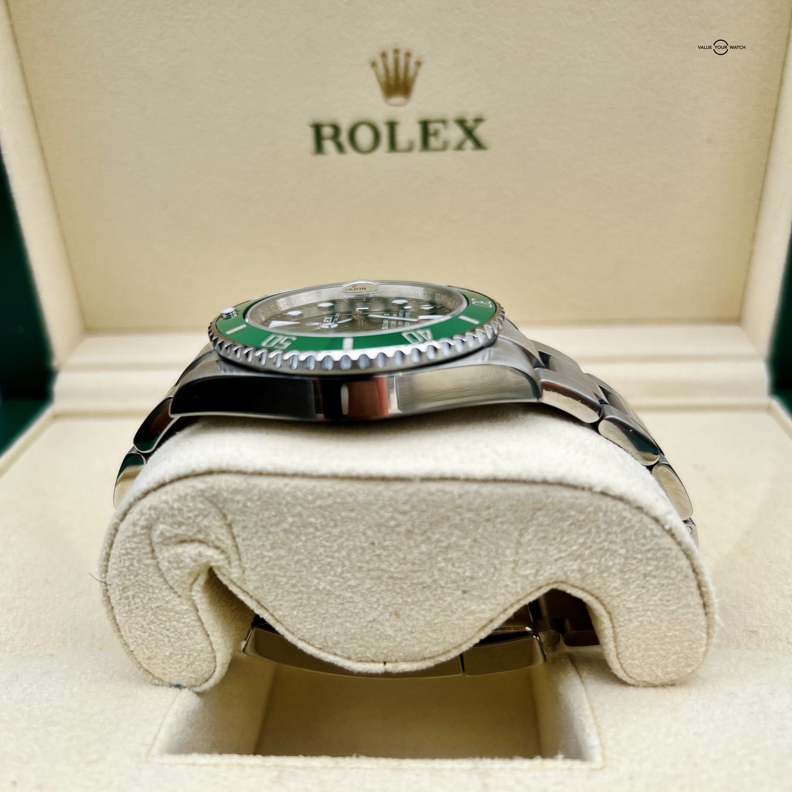 🟩ROLEX SUBMARINER DATE 40MM 116610LV STAINLESS STEEL HULK GREEN DIAL 🟩 - Image 6