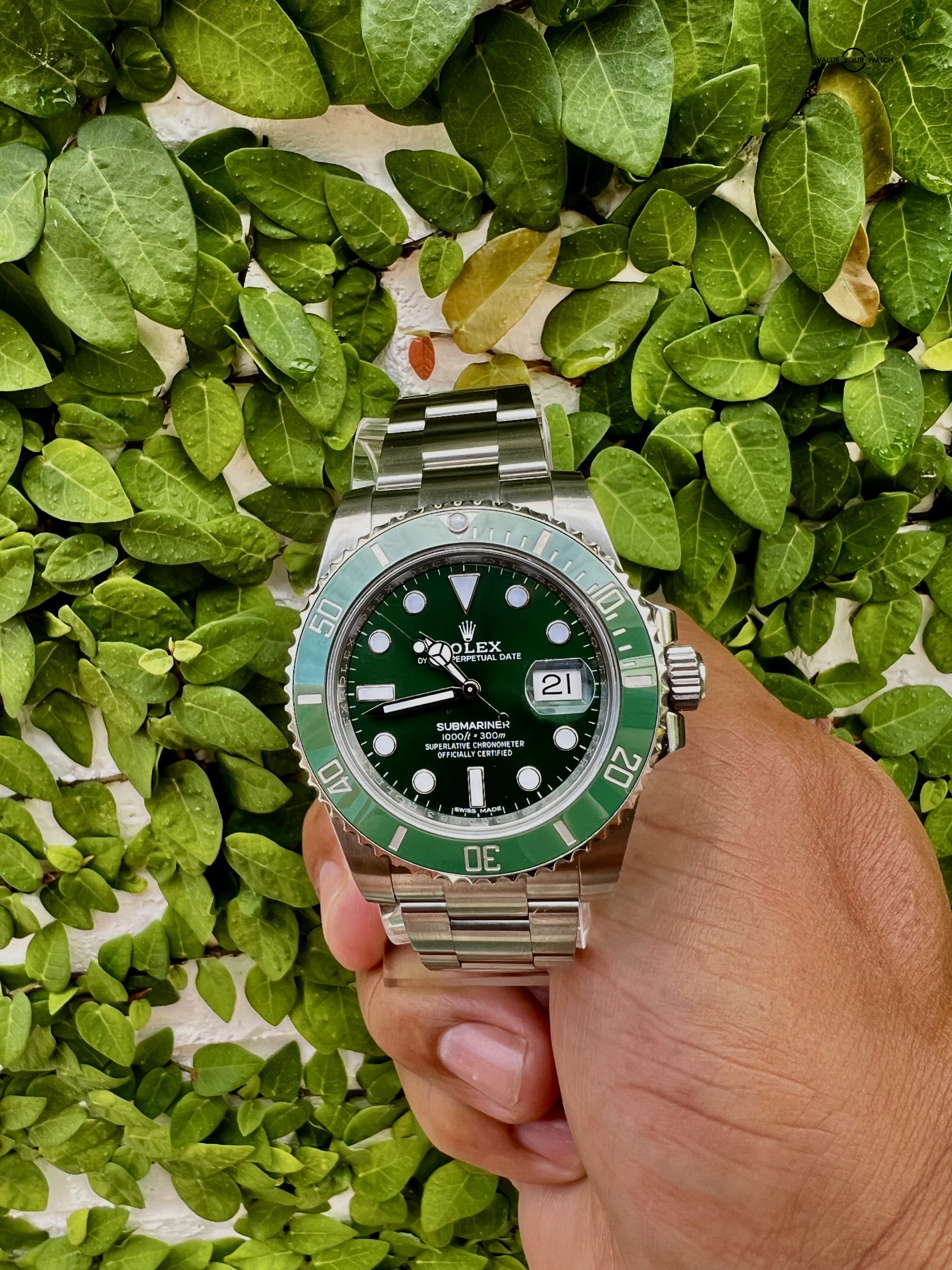 🟩ROLEX SUBMARINER DATE 40MM 116610LV STAINLESS STEEL HULK GREEN DIAL 🟩 - Image 2