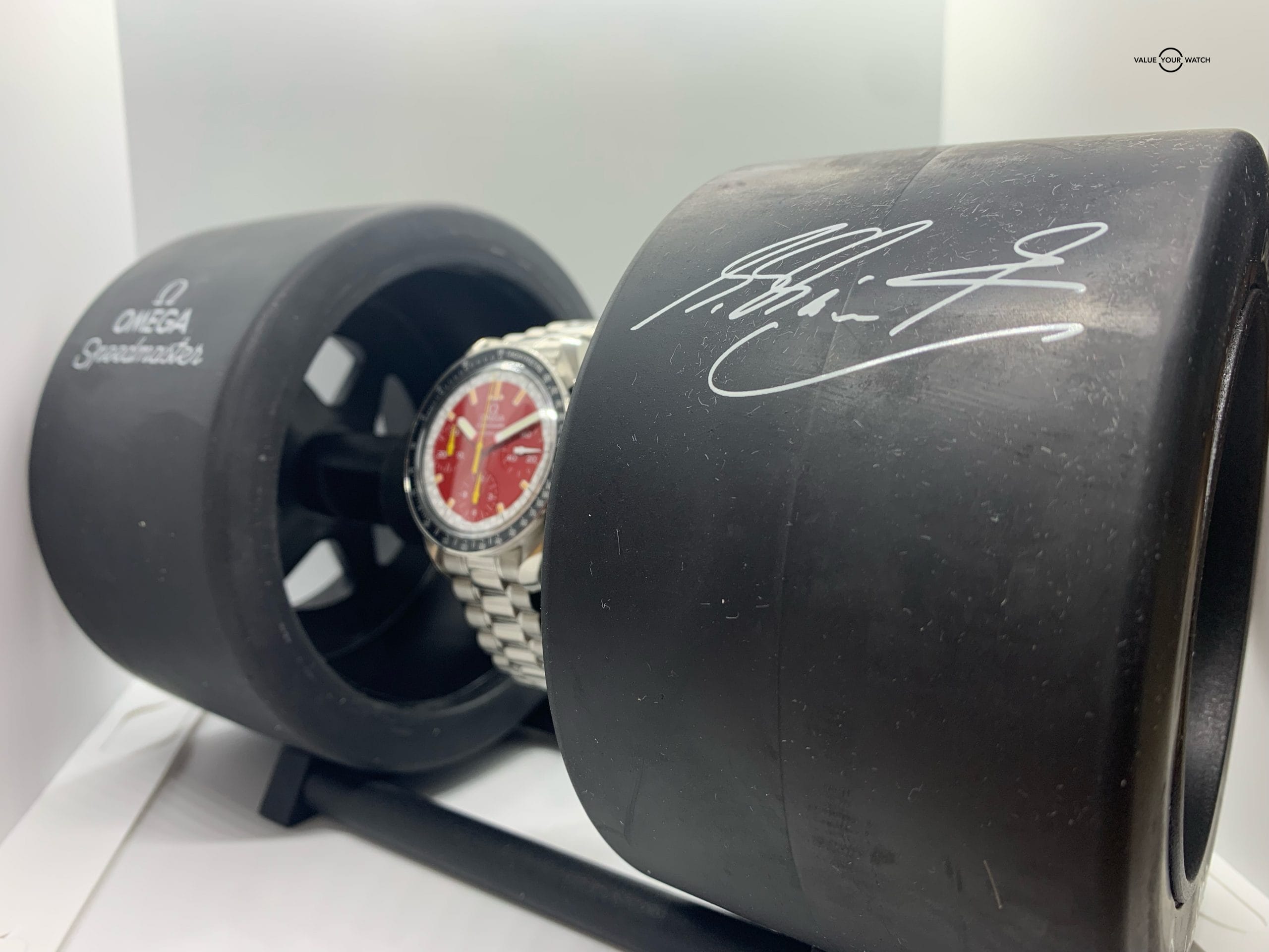 Omega Speedmaster Ferrari Red Michael Schumacher LE 3510.61 - Image 2