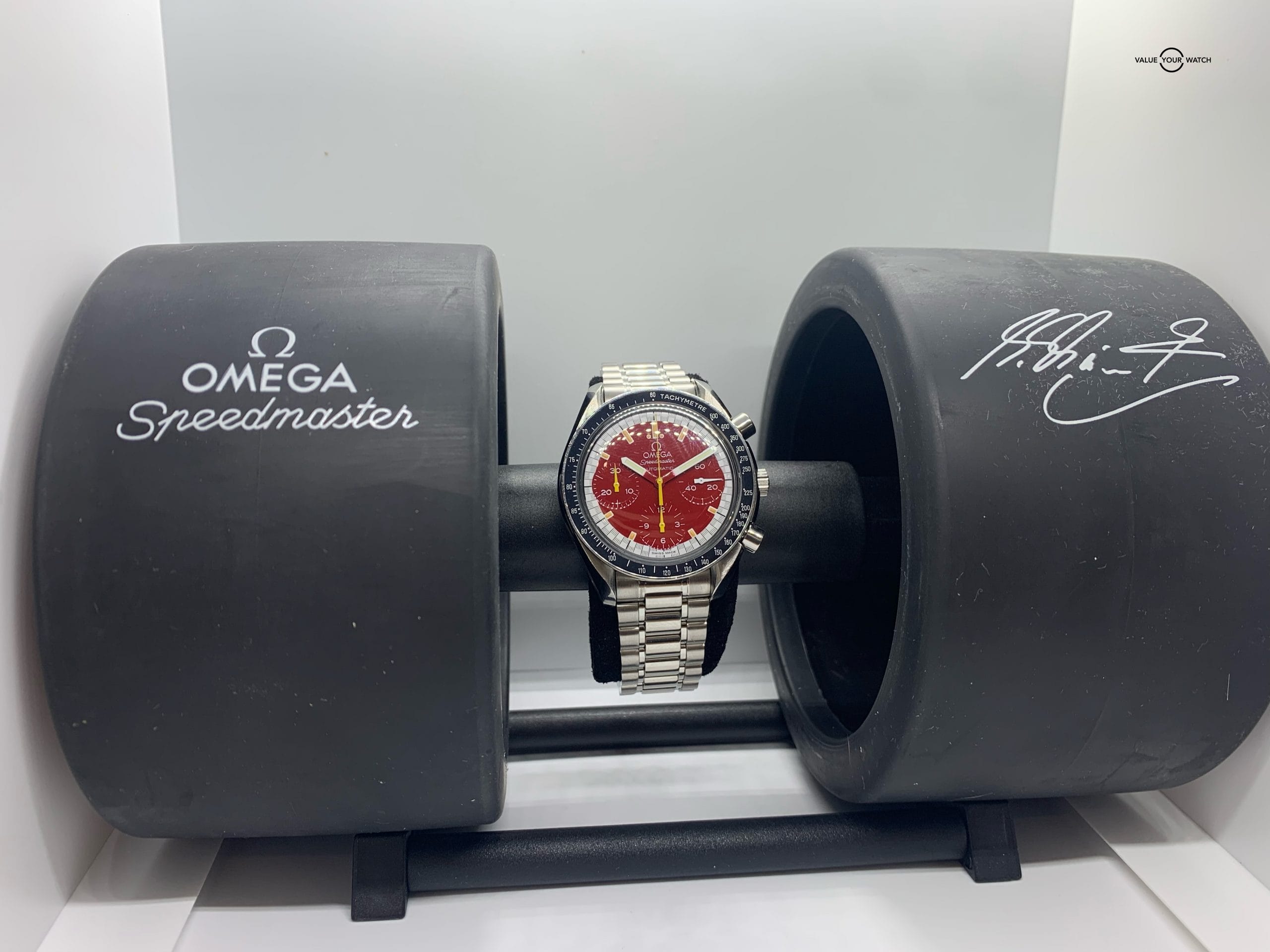 Omega Speedmaster Ferrari Red Michael Schumacher LE