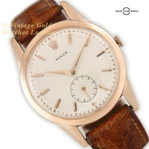 Rolex Precision Model Ref.8405 18ct Pink Gold c1952