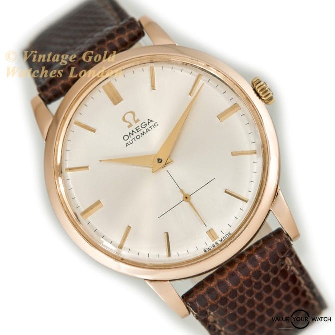 Omega Cal.332 Bumper Automatic 18ct Pink Gold 1950