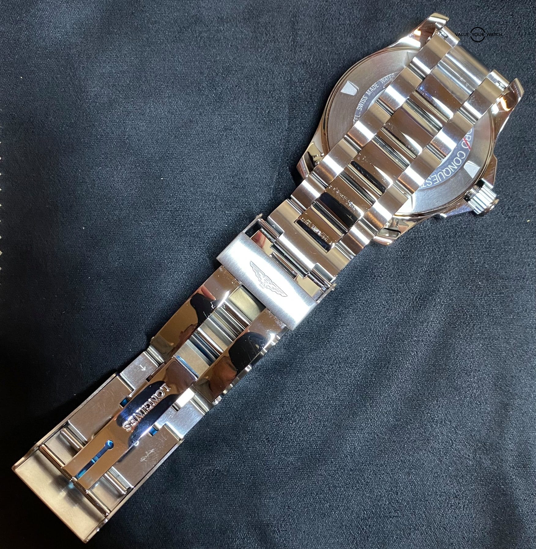 LONGINES Hydro Conquest Automatic Blue Dial 44 mm L3.841.4.96.6 Mint Full-Set - Image 5