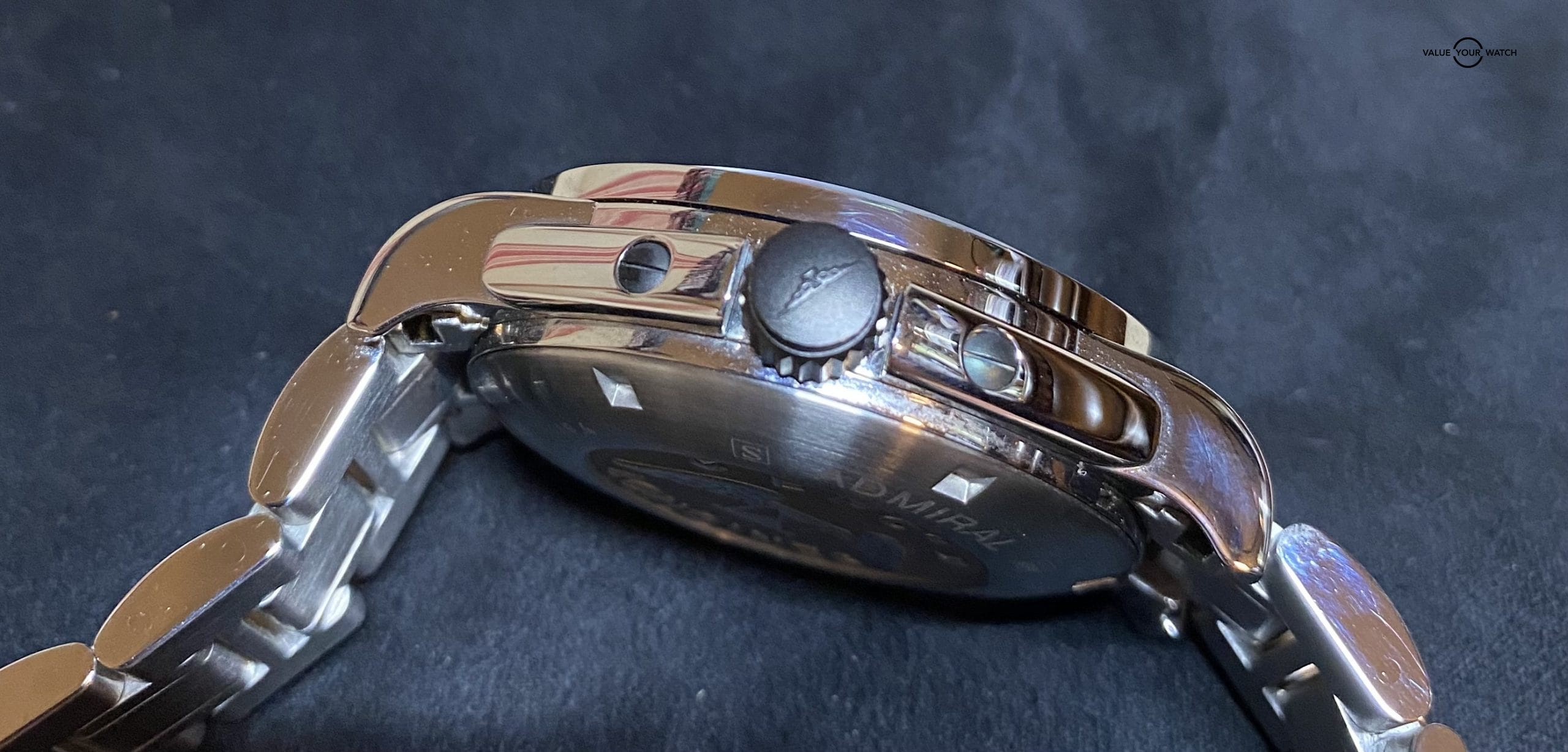 LONGINES Admiral L3.668.4 GMT Silver Dial Automatic, Mint, Full-Set - Image 3