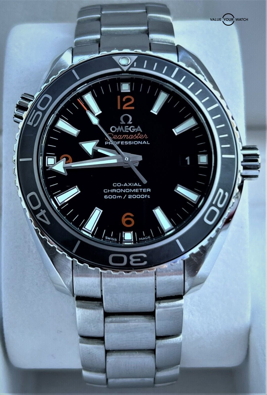 Omega Seamaster Planet Ocean 42mm Co-Axial 600m BOXES/PAPERS/SERVICED!