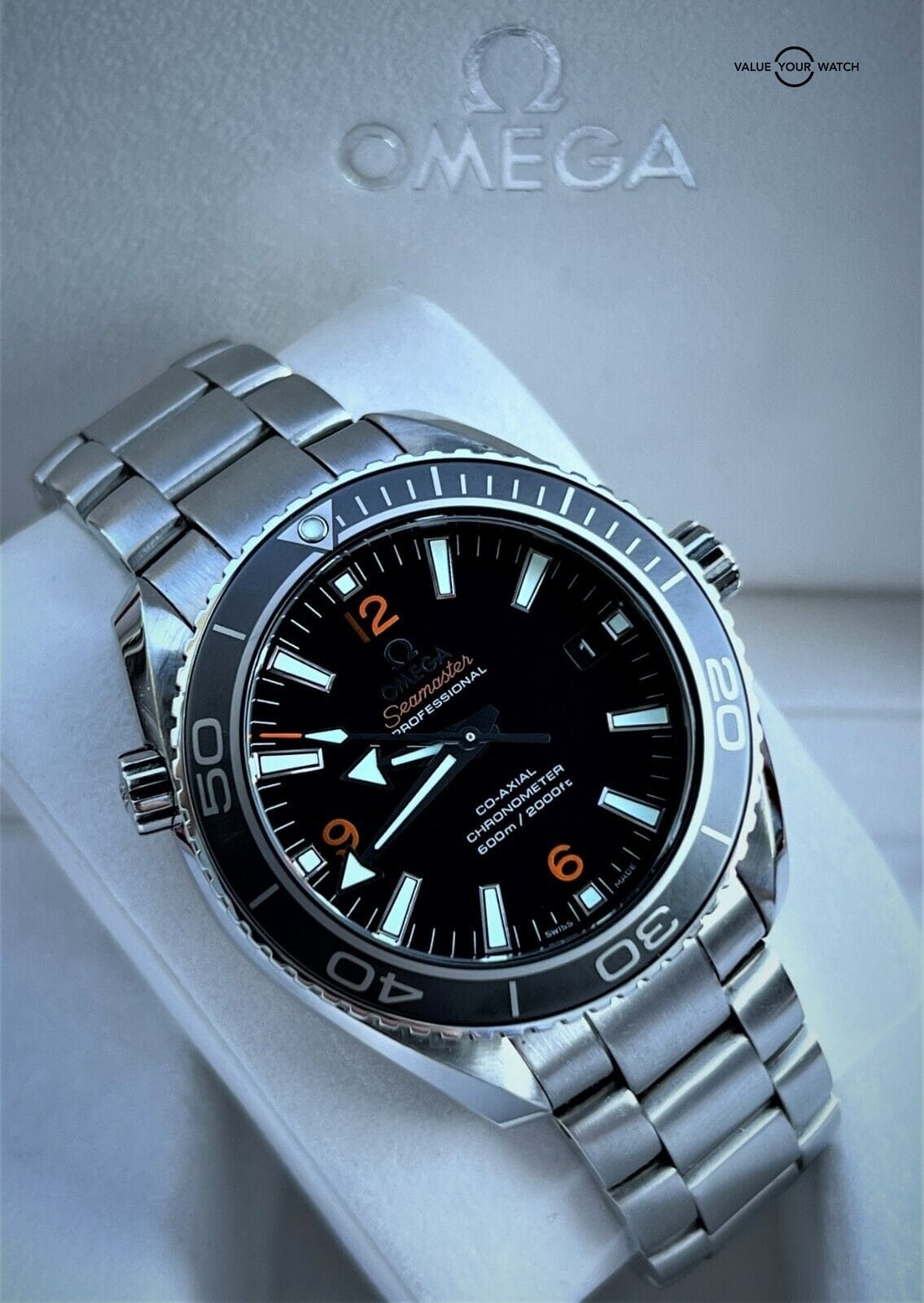 Omega Seamaster Planet Ocean 42mm Co-Axial 600m BOXES/PAPERS/SERVICED! - Image 9