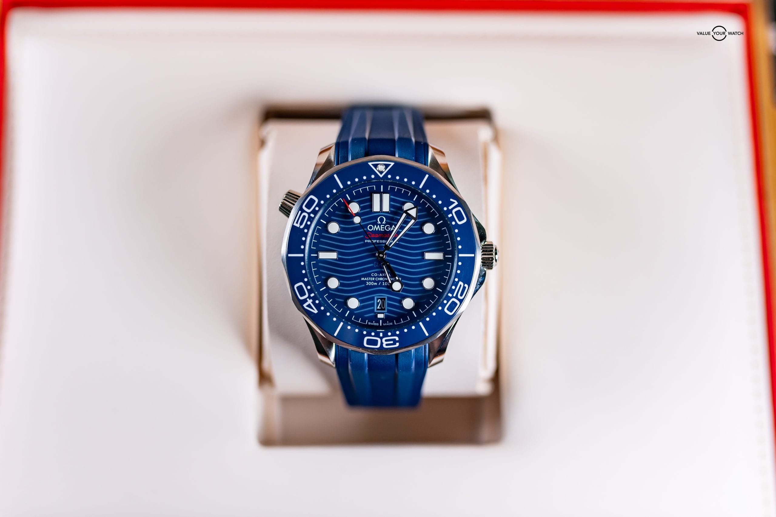 Omega seamaster 2018 blue best sale