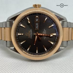 Omega Seamaster Aqua Terra 150M Co-Axial Chronometer Annual Calendar 43 MM 18K Red Gold