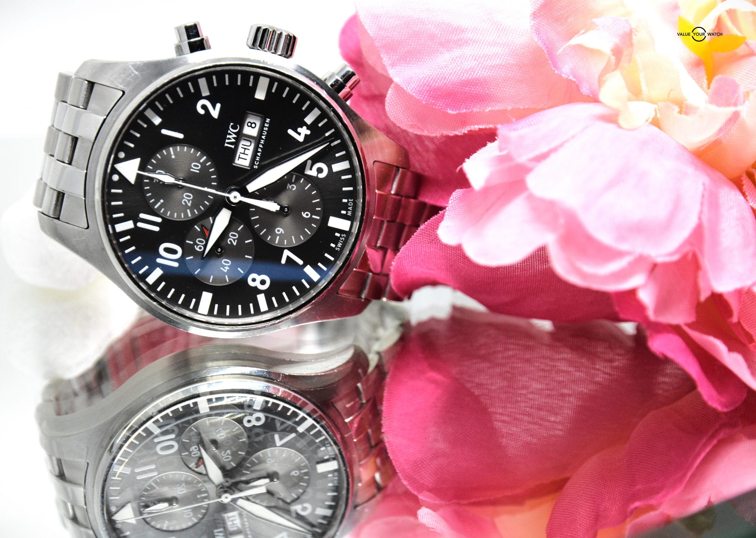 IWC Pilot Spitfire Chronograph - Image 3