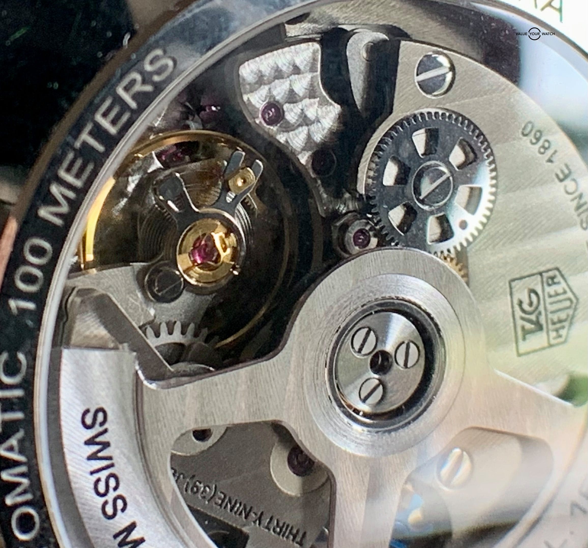 STRIKING!! Tag Heur Carrera Rose Gold Calibre 1887 with Extras!! - Image 11