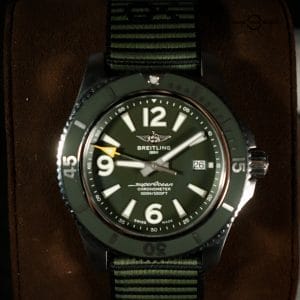 Breitling Superocean Green Outerknown | NATO Strap | B&P | Free Shipping