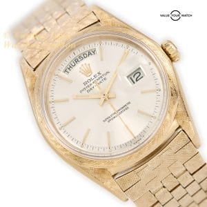 Rare Rolex Oyster Perpetual ‘Florentine’ Day-Date Ref.1806 18ct 1961
