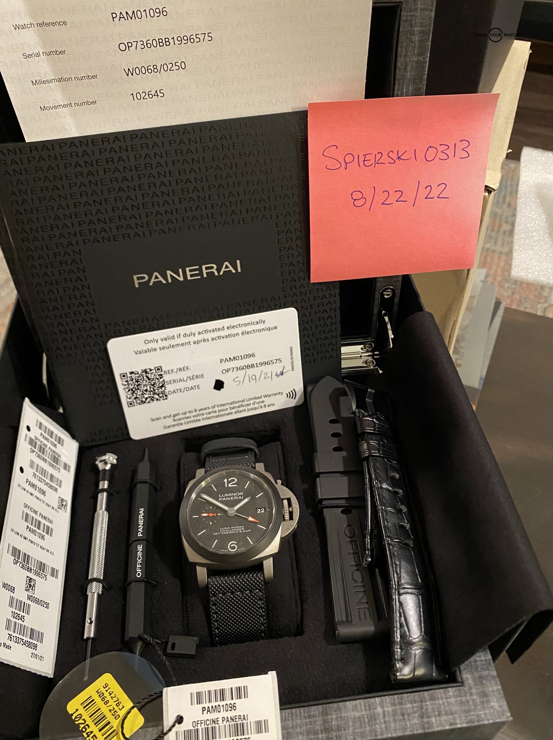 Panerai Luminor 42mm Luna Rossa Limited Edition - Image 8