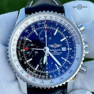 Breitling Navitimer World 46mm Black Dial | Box & Papers | Ref. A24322 | 2007 Model