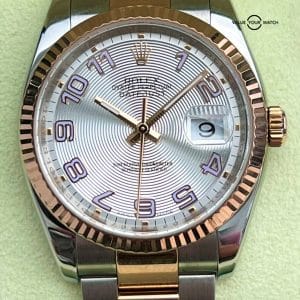 Rolex Datejust 36mm 18K Rose Gold & Stainless Steel 116231