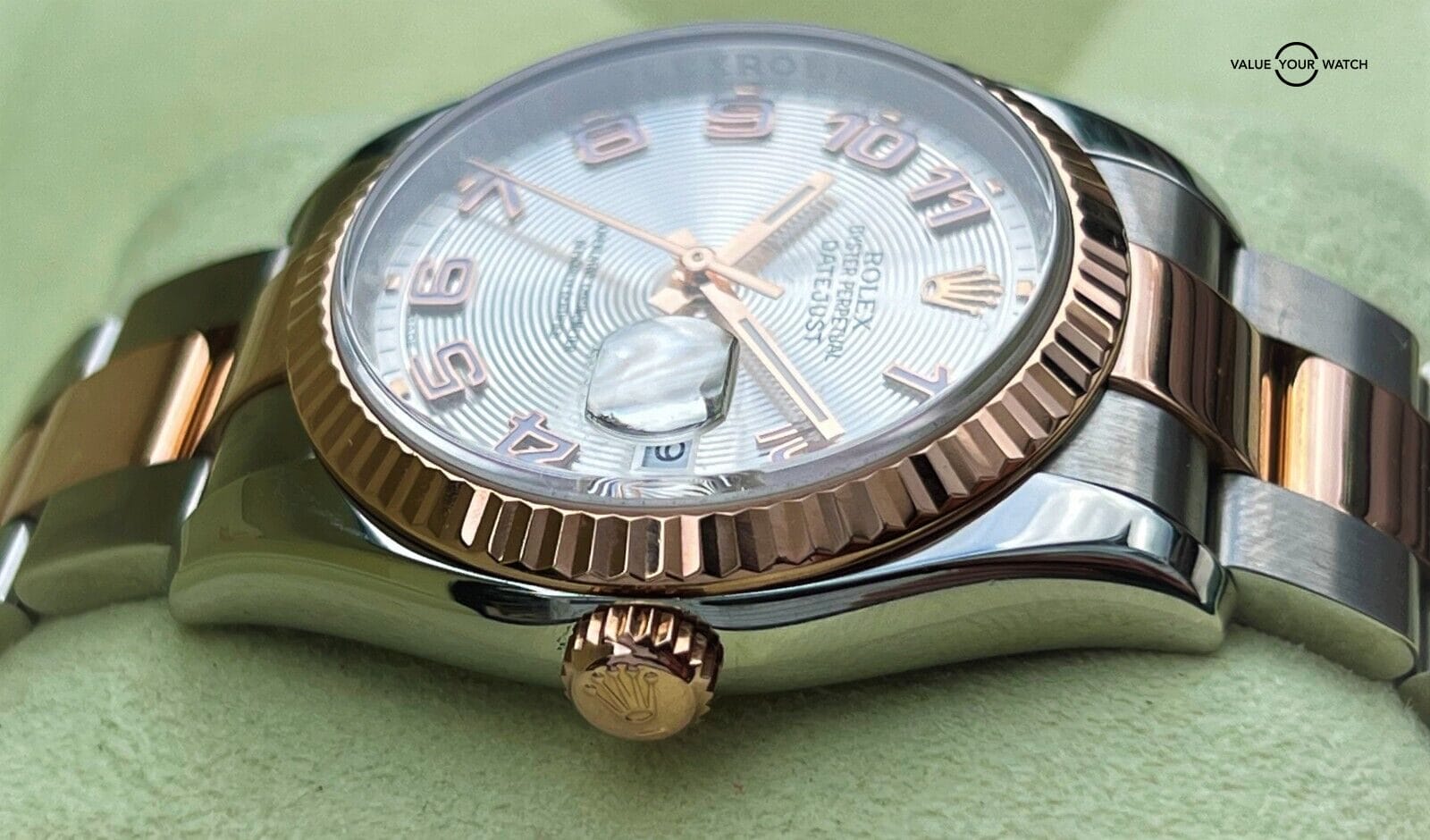 Rolex Datejust 36mm 18K Rose Gold & Stainless Steel 116231 - Image 4