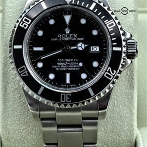Rolex Sea-Dweller 16600 40mm Black Dial Stainless Steel BOXES,TAGS,BOOKLETS!