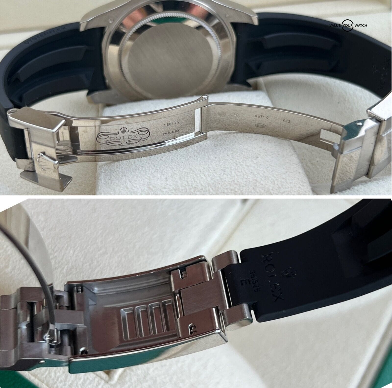 Rolex Yacht-Master 226659 18K White Gold Oysterflex 42mm 2021 BOXES/PAPERS! - Image 6