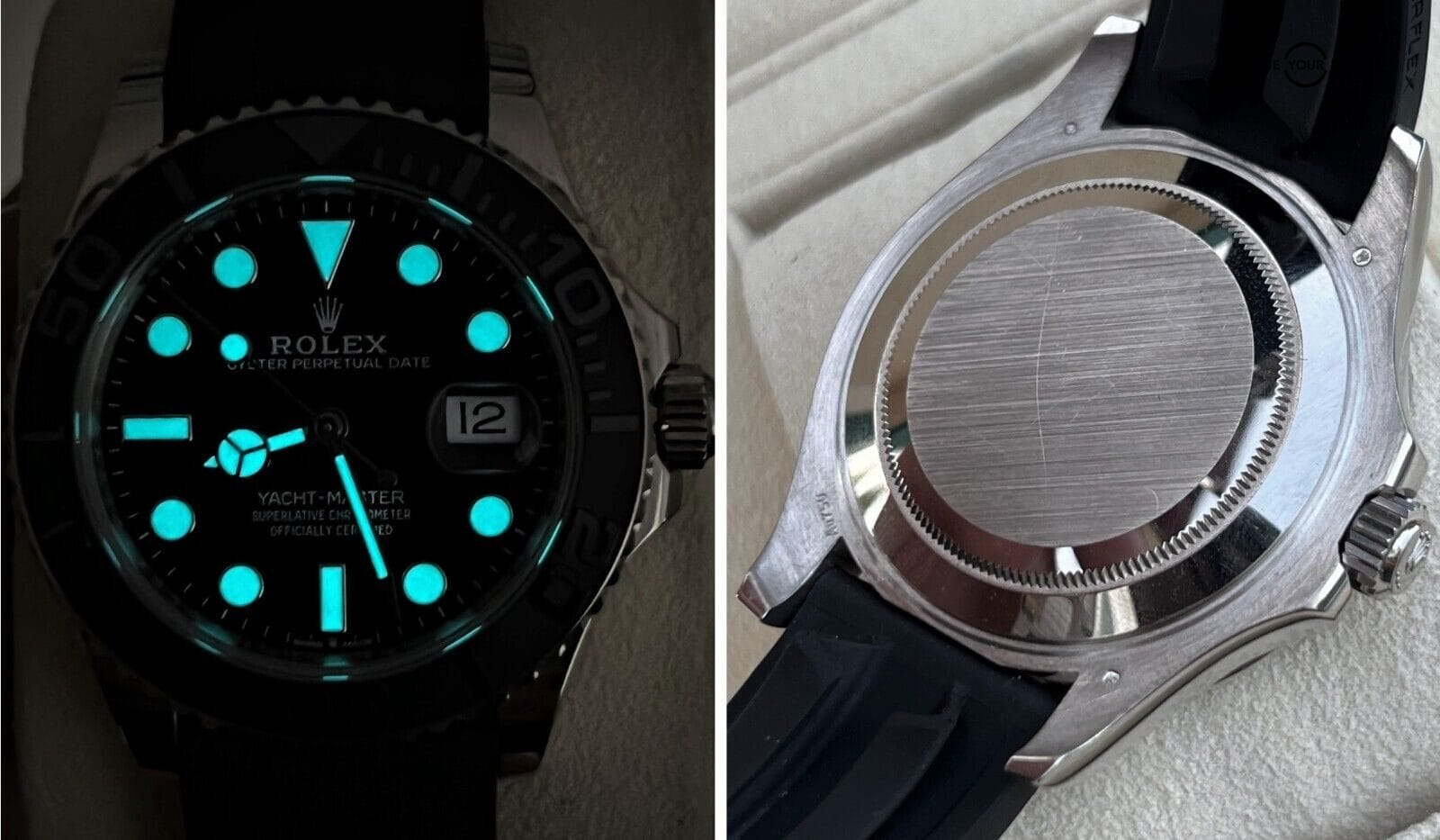 Rolex Yacht-Master 226659 18K White Gold Oysterflex 42mm 2021 BOXES/PAPERS! - Image 7