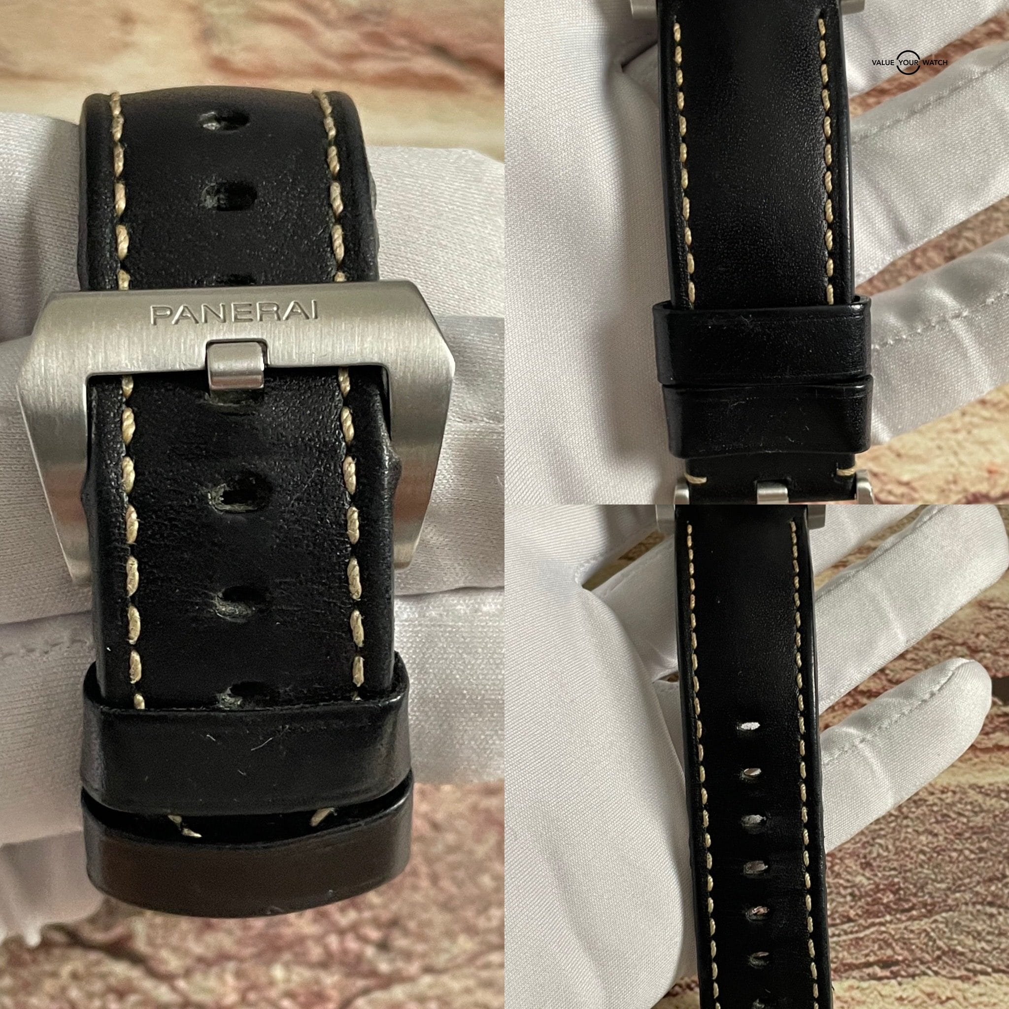 Panerai Luminor Daylight Chrono Steel 44mm - PAM00356 PAM 356 PAM356 – Box, Papers, extra straps! - Image 8