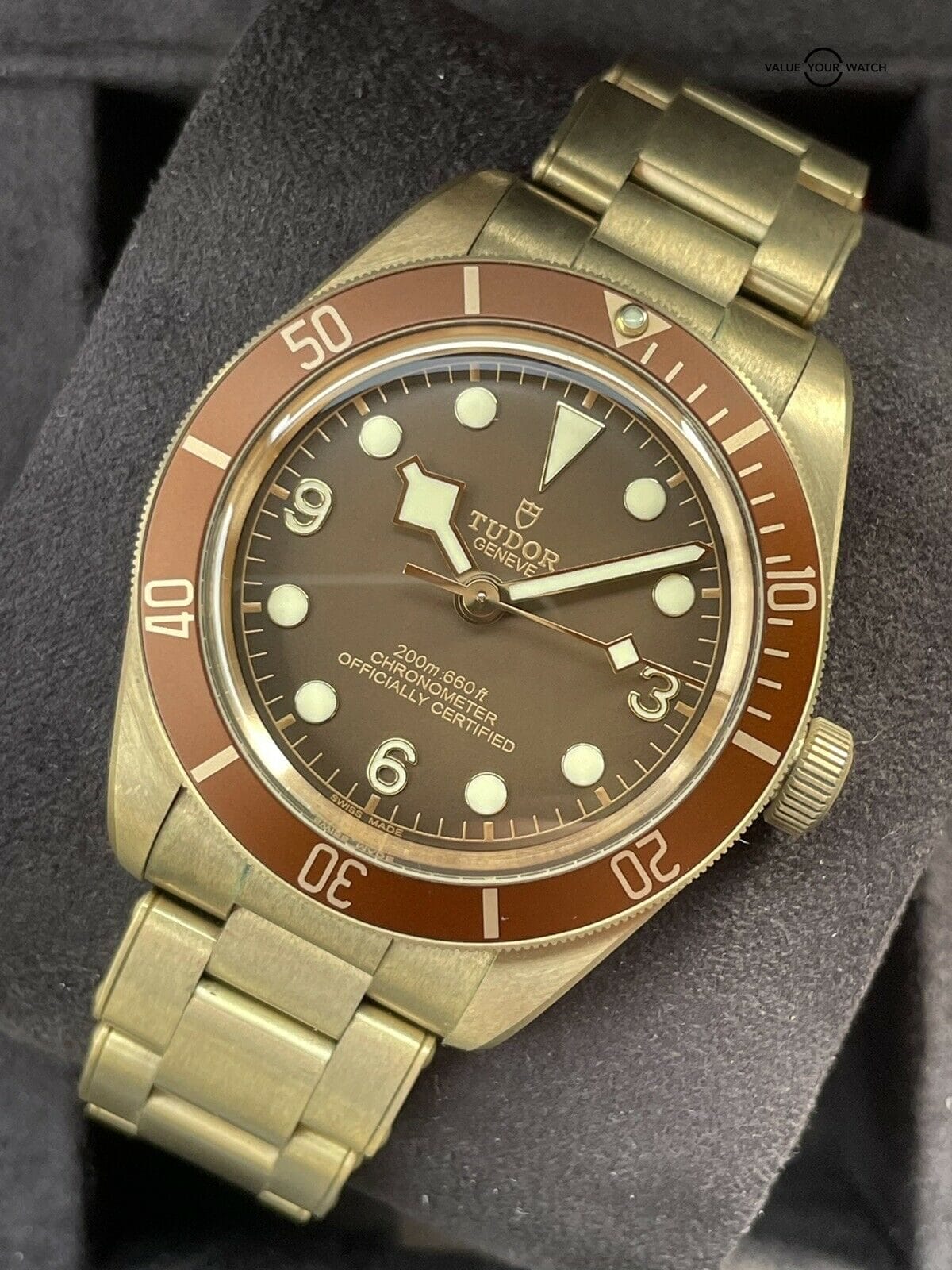 TUDOR Black Bay 58 Bronze Watch - 79012M - Complete Set w: OEM Strap