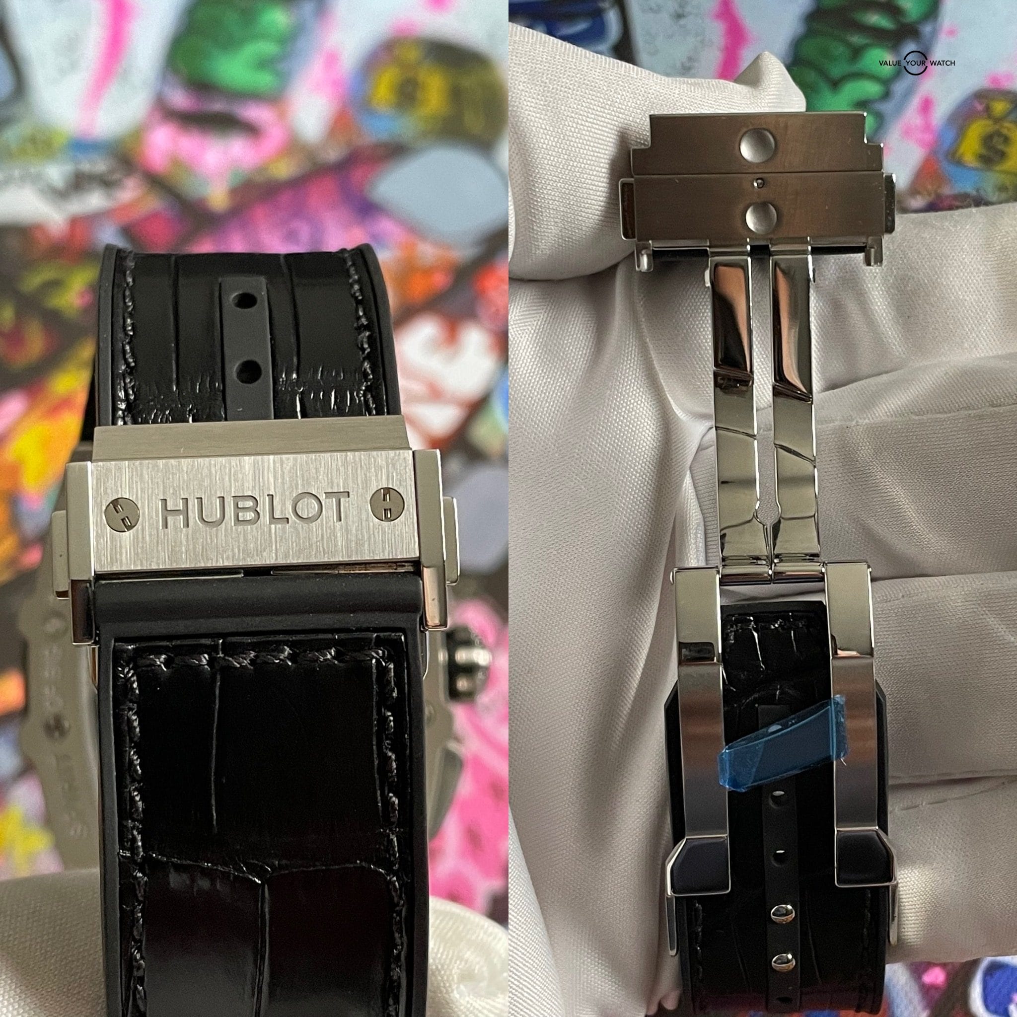 Hublot Spirit of Big Bang Titanium Ceramic Chronograph 42mm – 641.NM.0173.LR – Like-New 2021 Full Set + Extra Strap - Image 6